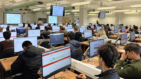 Students visit Isaac Computer Science QMUL