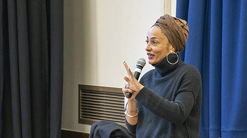 Zadie Smith visits