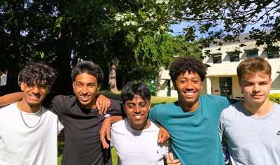 Krishan, Karim, Sharujan, Luiz and Tiago